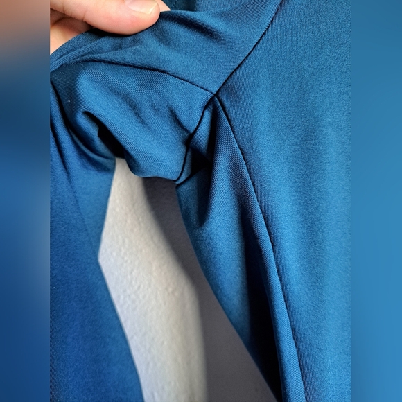 Zella City Side Zip All Day Track Pants Teal Size M - Picture 5 of 8